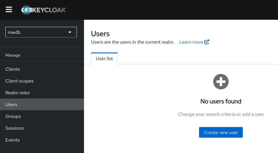 Create mwdb-admin user