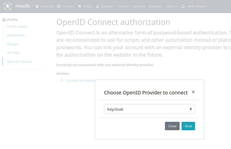 Bind 'admin' to Keycloak - part 2
