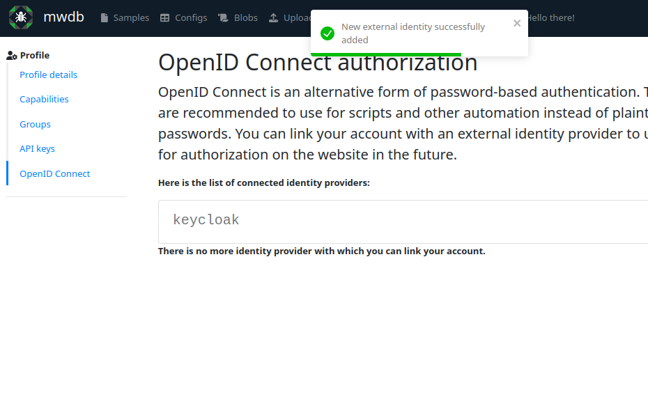 Bind 'admin' to Keycloak - part 3